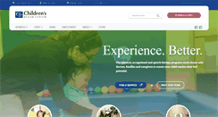 Desktop Screenshot of childrensrehabcenter.com
