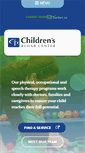 Mobile Screenshot of childrensrehabcenter.com